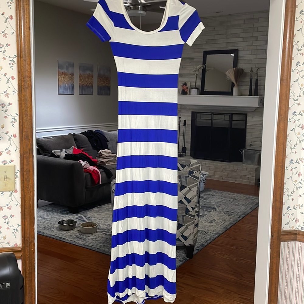 Go Couture maxi T-shirt dress
